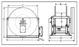 Hose Reel Diagram